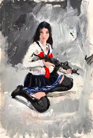 Peter Klashorst - Revolution verkocht voor € 110!