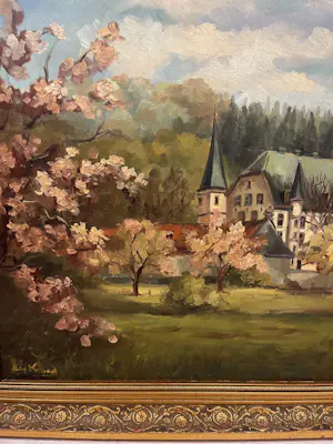 Elly Kroon - Kasteel met oranjebloesem kopen? Bied vanaf 25!