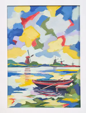 Joop van Egmond - Kinderdijk kopen? Bied vanaf 125!