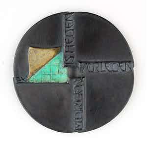 Jannes Limperg - Bronzen penning: Het Nederlands Openluchtmuseum, 1987 verkocht voor € 50!