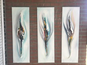 Gena Genadyj - Abstract Drie Luik kopen? Bied vanaf 240!