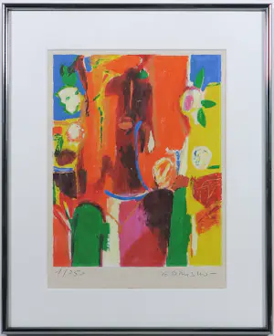 Michel van Overbeeke - Jan Sierhuis, en anderen! SET van 8 kleine ingelijste werken kopen? Bied vanaf 100!