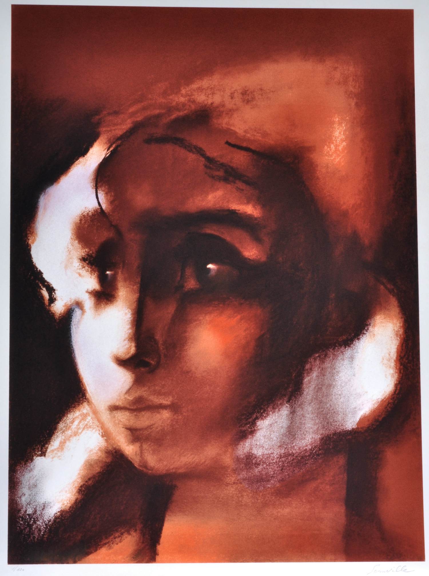 Roger Somville - Zeefdruk - 80x60 cm - Gesigneerd - n° 1/130 kopen? Bied vanaf 75!