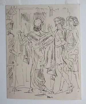 Willem van Konijnenburg - Romeinse figuren 1923 kopen? Bied vanaf 60!