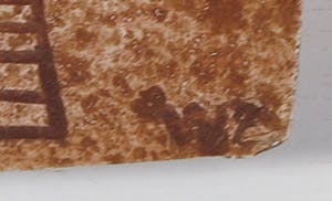 Wim Zurne - Handbeschilderd gips, Egyptian Fantasy IV - Ingelijst kopen? Bied vanaf 20!