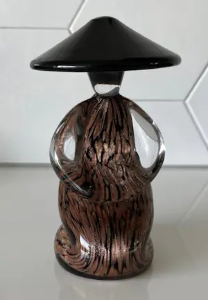 Renato Anatra - Kunstglazen figuur van een Aziatische vrouw uitvoering Vetri Artistici Arte'80 kopen? Bied vanaf 140!