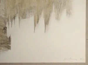 Hans Hartung - Pastel P. 1960 - 165, Offsetlithografie gesigneerd en gedateerd - 1961 kopen? Bied vanaf 100!