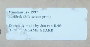Jan van Delft - Minotaurus kopen? Bied vanaf 50!