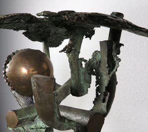 Rien Goene - Brons, Zonder titel kopen? Bied vanaf 450!