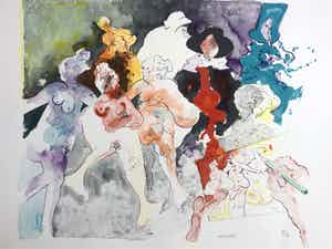 Pierre van Soest - zonder titel verkocht voor € 70!