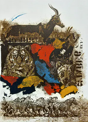 Simon Koene - African Dream II, ets kopen? Bied vanaf 75!