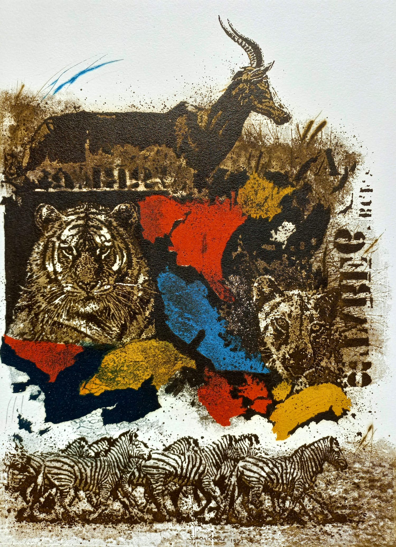 Simon Koene - African Dream II, ets kopen? Bied vanaf 75!