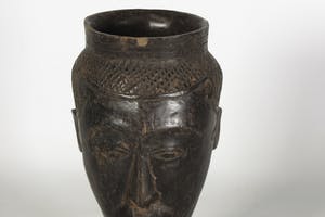 Kuba - Hout, Palmwijnbeker met oor kopen? Bied vanaf 1!