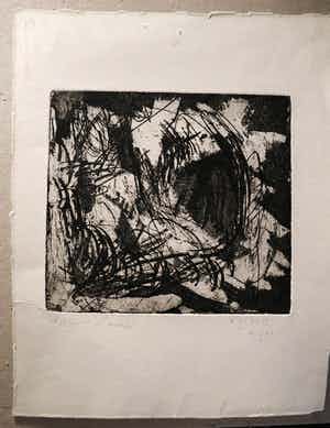 Ernst Vijlbrief - abstractie verkocht voor € 1!