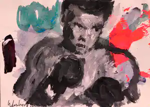 Peter Klashorst - Muhammad Ali verkocht voor € 69!