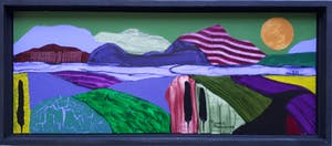 Ronald Boonacker - Italiaans landschap I - Acryl op paneel - Nieuw ! kopen? Bied vanaf 10!