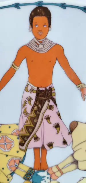 Villeroy en Boch - Herinneringsbord Unicef - Internationaal Jaar van het Kind kopen? Bied vanaf 15!