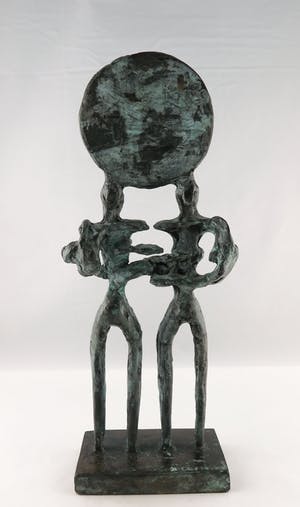 Nelson Carrilho - Brons, Twee figuren kopen? Bied vanaf 250!