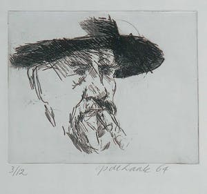 Harry op de Laak - Ets, Zonder titel kopen? Bied vanaf 1!