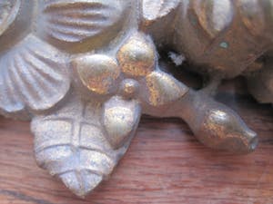 Brons (Onbekend) - Floraal bronzen ornament kopen? Bied vanaf 20!