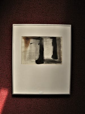 Ad van Turnhout - Intrigerend 1988 Abstract Sepia Aquarel "City Scape" gesigneerd kopen? Bied vanaf 20!