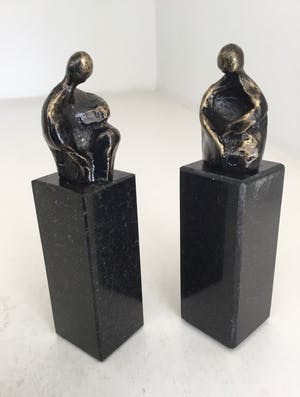 Corry Ammerlaan - Sculpturen “ De overdenking “ kopen? Bied vanaf 40!