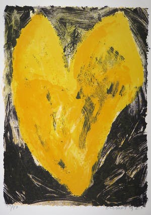 Jan Cremer - Litho, Yellow Tulip kopen? Bied vanaf 200!