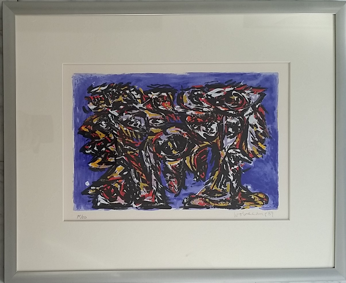 Theo Wolvecamp - Litho op papier 1989 kopen? Bied vanaf 350!