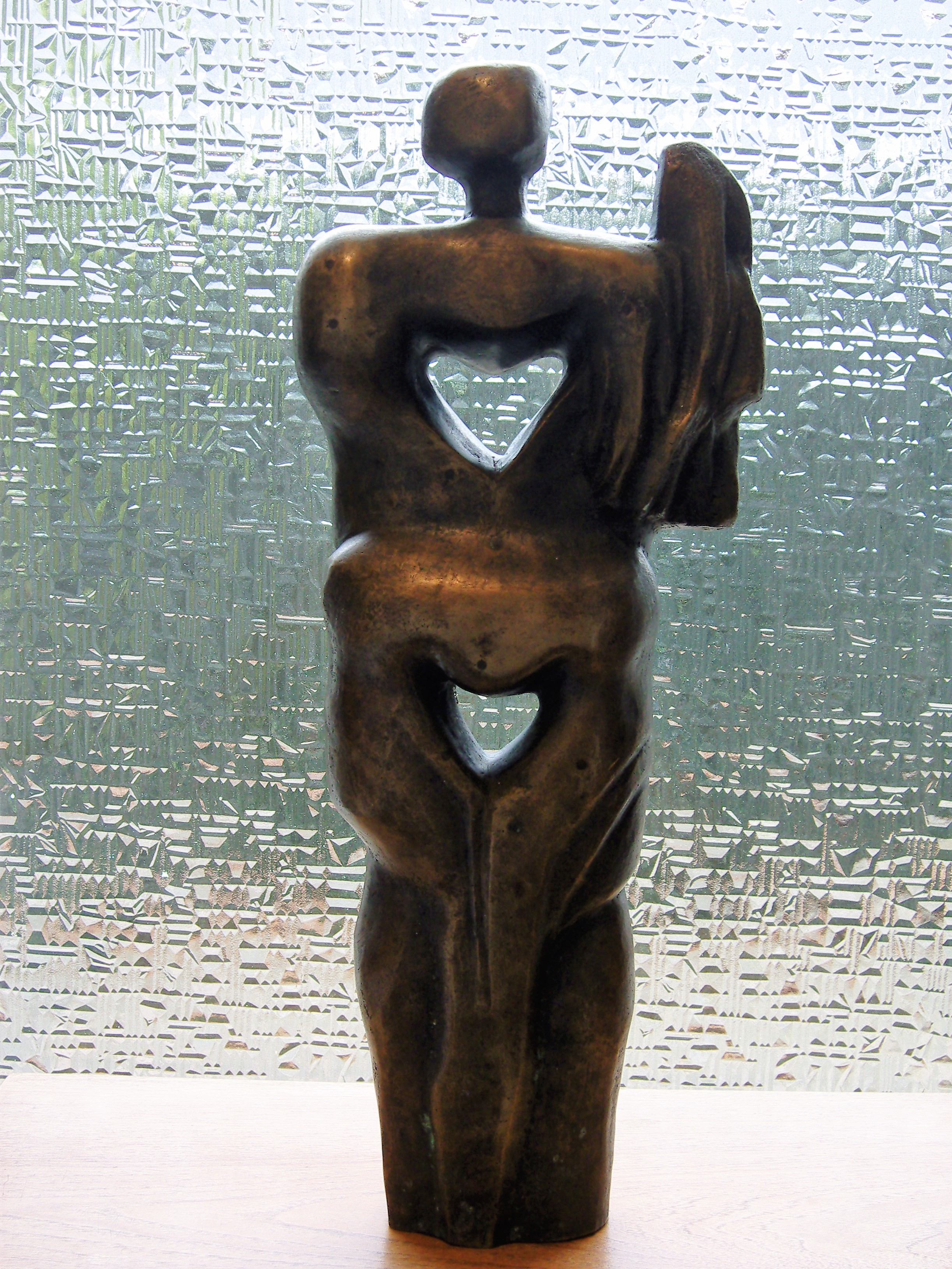 Brons (Onbekend) - Topbeeld "Amor" 19,5 kilogram! kopen? Bied vanaf 850!