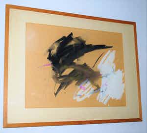 Albert Soons - abstract werk - jaren 60 verkocht voor € 115!