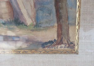 Suze de Lint - Aquarel Brabants Boerderijtje kopen? Bied vanaf 1!