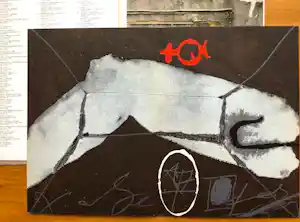 Antoni Tapies - 12 Items - 3 Orig. Lithographies - Boek Sevilla - Cat. Barcelona + 10 Ephemera vendu pour 60€ !