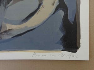 Bram van Velde - ABSTRACTIE / KLEURLITHO / 50x67cm / SIG kopen? Bied vanaf 280!