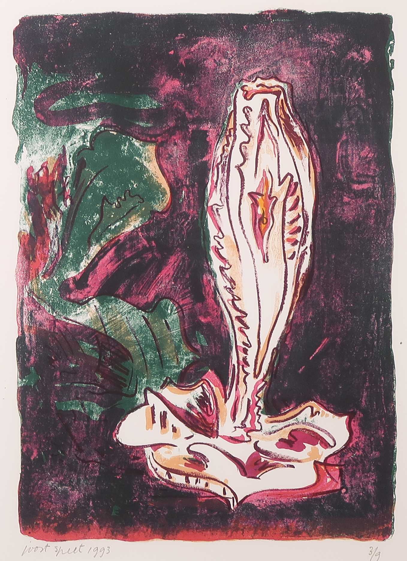 Joost Speet - Litho, Vijf monumenten - Ingelijst kopen? Bied vanaf 40!