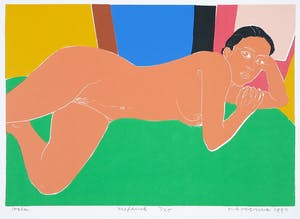 Niet of onleesbaar gesigneerd - Zeefdruk, Ovela kopen? Bied vanaf 1!