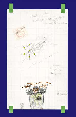 Panamarenko - Toymodel of space verkocht voor € 1999!