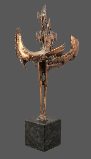 Wim Rijvers - Lente, bronzen beeld (unica, volledig gedocumenteerd) kopen? Bied vanaf 1295!