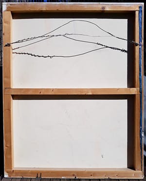 Frits van Eeden - Figuren, acrylverf op doek (ingelijst, groot) kopen? Bied vanaf 1!