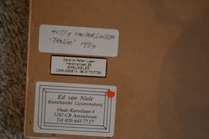 Hetty van der Linden - Gemengde techniek - Tango - Handgesigneerd kopen? Bied vanaf 1!