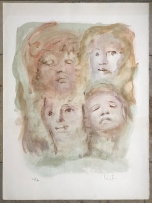 Leonor Fini - Prachtige grote litho - Gesigneerd - 44/180 kopen? Bied vanaf 95!