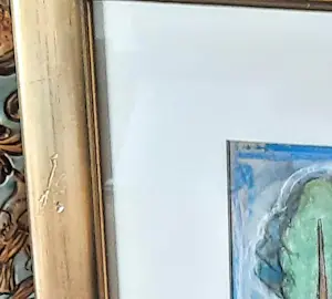 Buy Henk Schuurman - Porträt Pastelkreide auf Büttenpapier? Bid from 190!