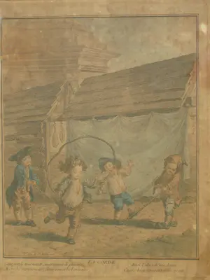 Niet of onleesbaar gesigneerd - Augustin de St. Aubin. kopen? Bied vanaf 10!