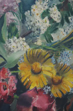 Dora Castell - Vaas met bloemen. kopen? Bied vanaf 75!