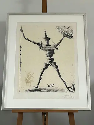 Salvador Dali - Don Quixote de la Mancha - 1957 kopen? Bied vanaf 995!