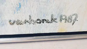 Hans Vanhorck - olie op paneel - gesigneerd en 1987 kopen? Bied vanaf 295!