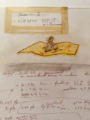 Panamarenko - Vliegend tapijt kopen? Bied vanaf 85!