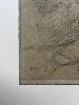 Matthijs Maris - tekening van twee figuren kopen? Bied vanaf 825!