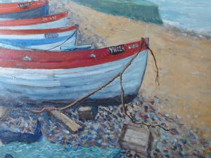 Piet Mulder - BOAT AN NETS - SHERINGHAM kopen? Bied vanaf 275!