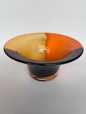 Bernard Heesen - Schaal In drie kleuren glas kopen? Bied vanaf 50!