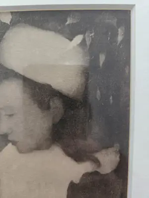 Jan Mankes - Meisje met lijster. Ingelijst. kopen? Bied vanaf 79!